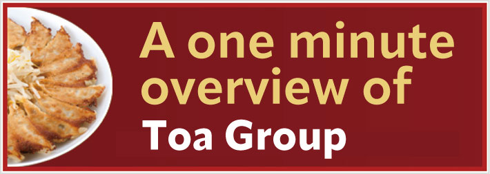 A one minute overview of Toa Group