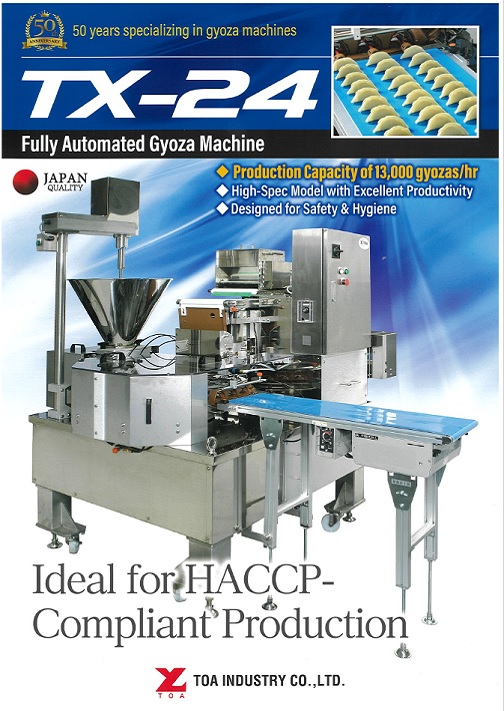 Fully Automated Gyoza Machine TX-24